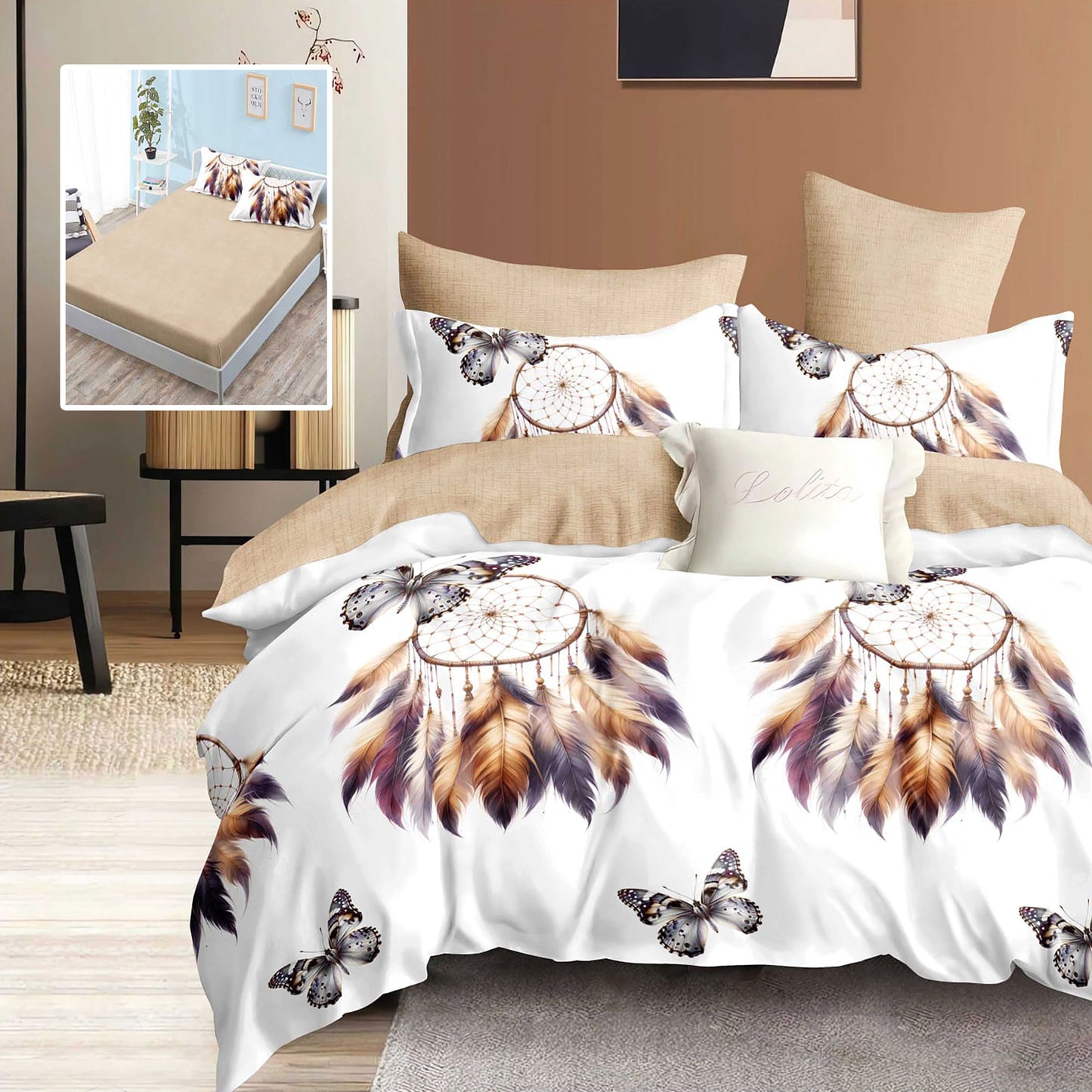 Капан за сънища - 6 части с ластик 100% памук