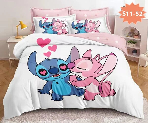 5D Стич целувка - Единично легло 100% памук