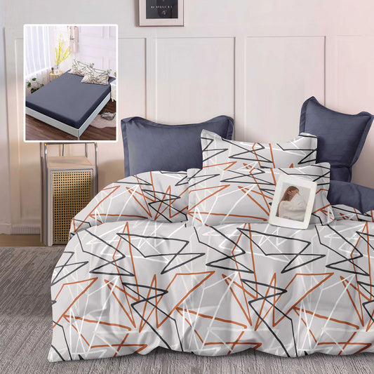 Геометрия - 6 части с ластик 100% памук