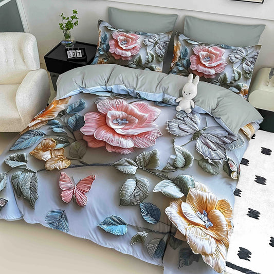 5D Рози - Единично легло 100% памук