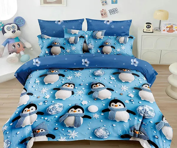 5D Пингвини - 4 части с ластик лукс