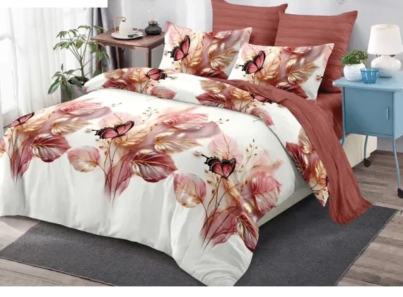 Керемидено сияние- 6 части с ластик 100% памук