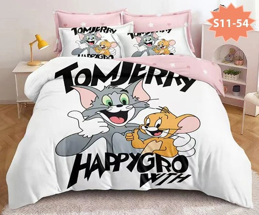 5D Том и Джери 2 - Единично легло 100% памук